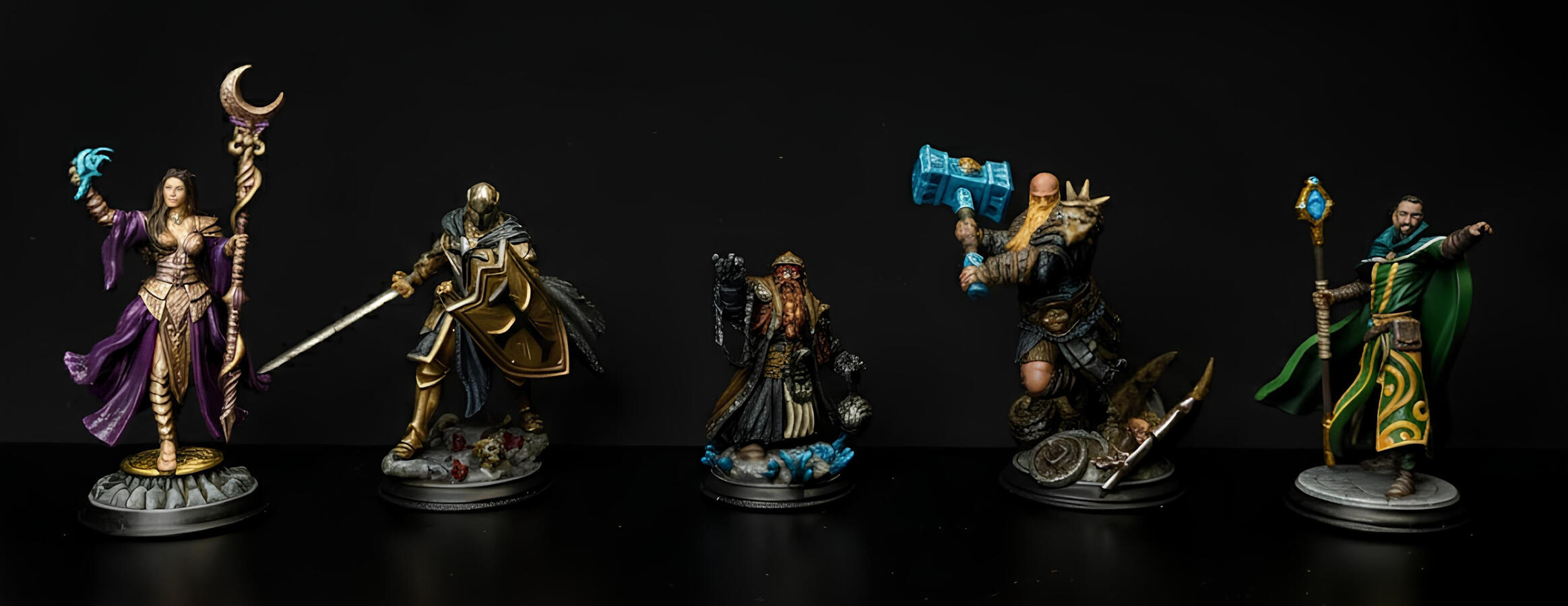 Miniature painted at Vanguard level