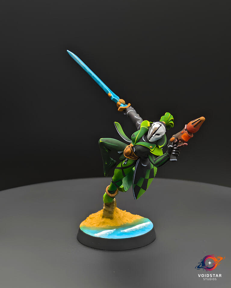 Green Harlequin